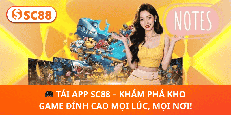 🎮 Tải App SC88 – Khám Phá Kho Game Đỉnh Cao Mọi Lúc, Mọi Nơi!